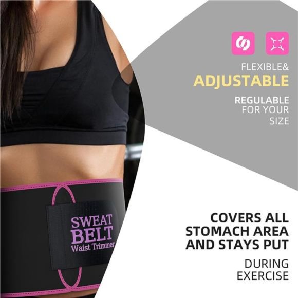 Waist Trainer for Women and Men,Belt Slimming Stomach Wrap for Workout and Sweat main image 7